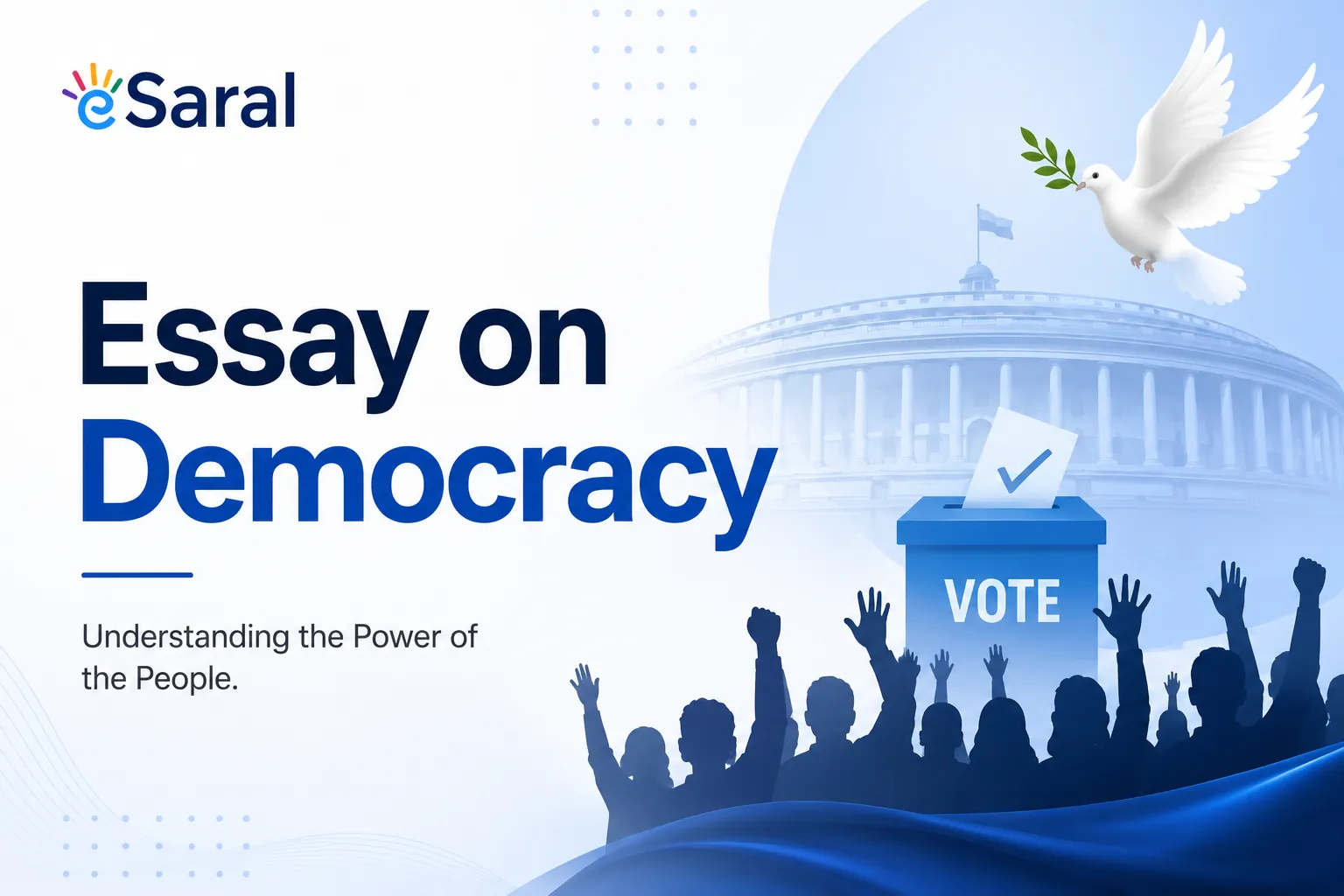 Essay on Democracy – Short & Long Essays for School & Board Exams